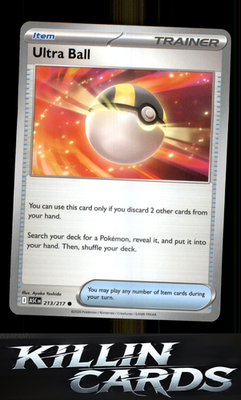 Ultra Ball - 213/217 213/217 Pokemon Common ME: Ascended Heroes Card NM