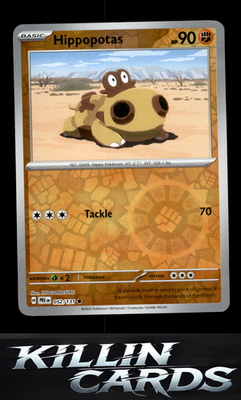 Reverse Holofoil Hippopotas 052/131 Pokemon Common SV: Prismatic Evolutions Card