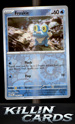 Reverse Holofoil Froakie 056/167 Pokemon Common SV06: Twilight Masquerade Card N