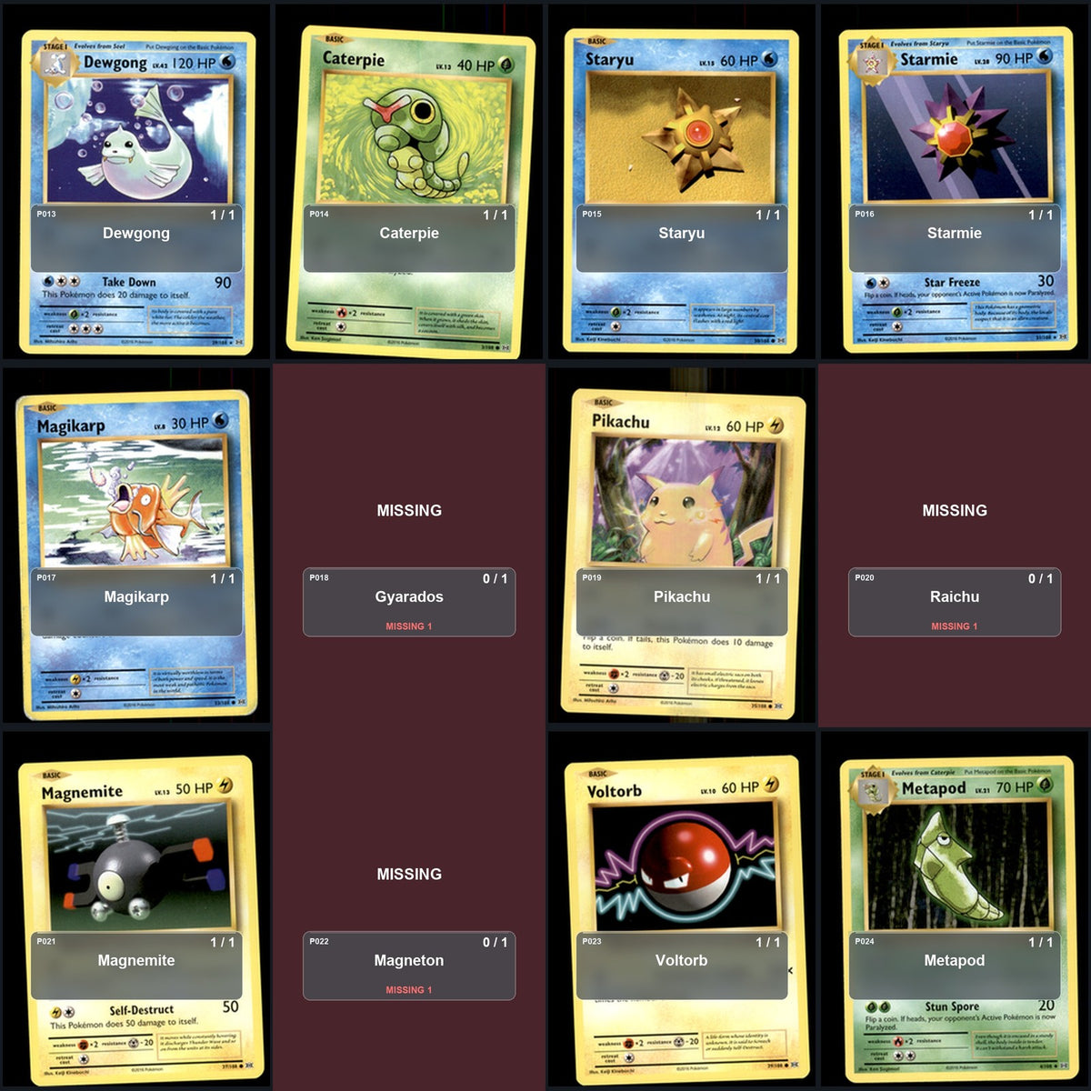 Pokemon TCG XY - Evolutions C/UC/R Standard Set 63 Cards