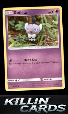Gothita 52/145 Pokemon Common SM - Guardians Rising Card NM