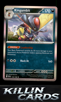 Kingambit - 134/198 134/198 Pokemon Rare SV01: Scarlet & Violet Base Set Card NM