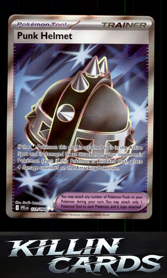 Punk Helmet - 121/094 121/094 Pokemon Ultra Rare ME02: Phantasmal Flames Card NM