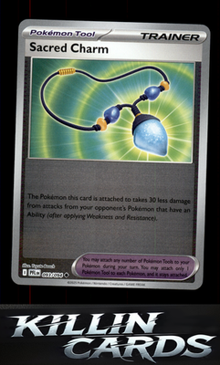 Reverse Holofoil Sacred Charm - 093/094 093/094 Pokemon Uncommon ME02: Phantasma