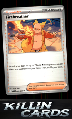 Firebreather - 089/094 089/094 Pokemon Uncommon ME02: Phantasmal Flames Card NM