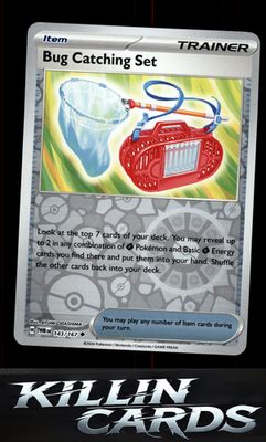 Reverse Holofoil Bug Catching Set 143/167 Pokemon Uncommon SV06: Twilight Masque