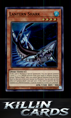 Lantern Shark OP26-EN006 YuGiOh Super Rare OTS Tournament Pack 26 Card NM