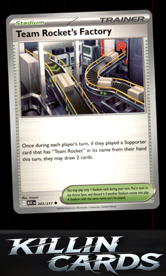 Team Rocket's Factory 203/217 Pokemon Uncommon ME: Ascended Heroes Card NM