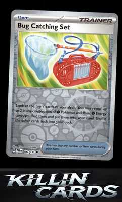 Reverse Holofoil Bug Catching Set 102/131 Pokemon Uncommon SV: Prismatic Evoluti