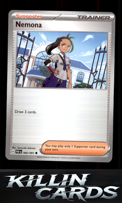 Nemona - 082/091 082/091 Pokemon Common SV: Paldean Fates Card NM