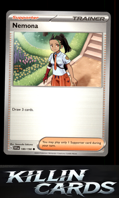 Nemona 180/198 Pokemon Common SV01: Scarlet & Violet Base Set Card NM