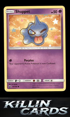 Shuppet (64) 64/168 Pokemon Common SM - Celestial Storm Card NM