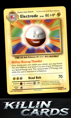 Electrode 40/108 Pokemon Rare XY - Evolutions Card NM