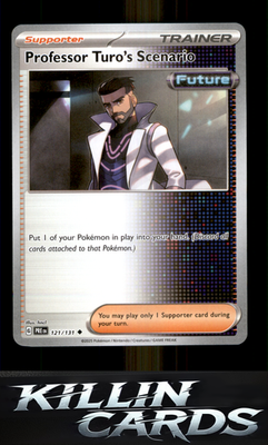 Professor Turo's Scenario 121/131 Pokemon Uncommon SV: Prismatic Evolutions Card