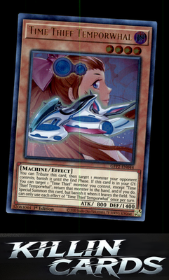 1st Edition Time Thief Temporwhal GFP2-EN044 YuGiOh Ultra Rare Ghosts From the P