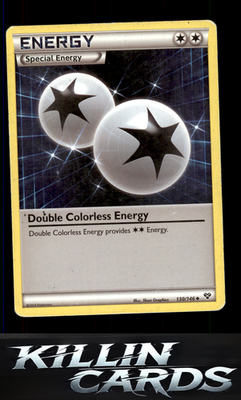 Double Colorless Energy 130/146 Pokemon Uncommon XY Base Set Card LP