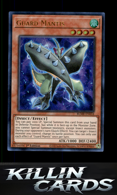 1st Edition Guard Mantis BLMR-EN034 YuGiOh Ultra Rare Battles of Legend: Monstro