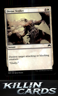 Divine Verdict 274 Magic C Magic Origins Card NM