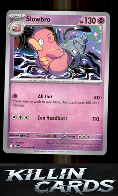 Slowbro - 030/084 030/084 Pokemon Uncommon ME05: Pitch Black Card NM