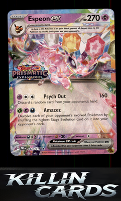 Espeon ex - 034/131 034/131 Pokemon Double Rare SV: Prismatic Evolutions Card NM
