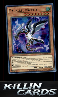 Parallel eXceed OP14-EN007 YuGiOh Super Rare OTS Tournament Pack 14 Card NM