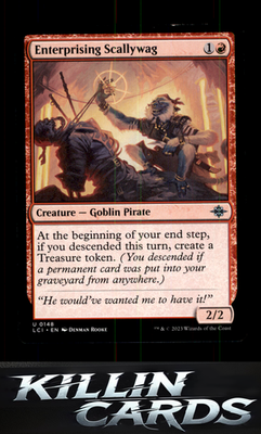 Enterprising Scallywag 148 Magic U The Lost Caverns of Ixalan Card NM