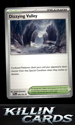 Dizzying Valley 088/094 Pokemon Uncommon ME02: Phantasmal Flames Card NM