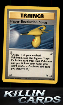 Hyper Devolution Spray 73/75 Pokemon Uncommon Neo Discovery Card LP