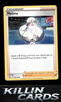 Melony 146/198 Pokemon Uncommon SWSH06: Chilling Reign Card NM