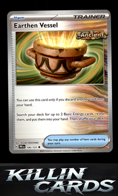 Earthen Vessel 106/131 Pokemon Uncommon SV: Prismatic Evolutions Card NM