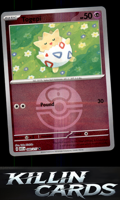 Reverse Holofoil Togepi (Love Ball) 080/217 Pokemon Common ME: Ascended Heroes C