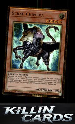 1st Edition Scrap Chimera MGED-EN010 YuGiOh Premium Gold Rare Maximum Gold: El D