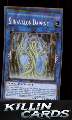 1st Edition Sunavalon Daphne MP22-EN114 YuGiOh Super Rare 2022 Tin of the Pharao