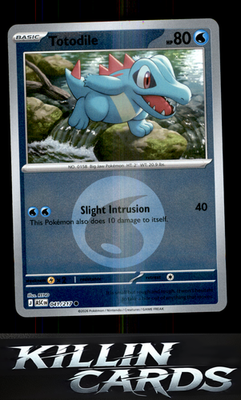 Totodile (Energy Symbol Pattern) 041/217 Pokemon Common ME: Ascended Heroes Card