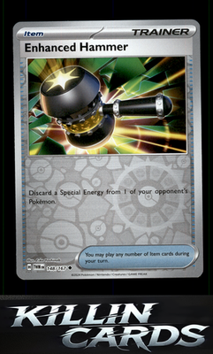 Reverse Holofoil Enhanced Hammer - 148/167 148/167 Pokemon Uncommon SV06: Twilig