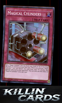1st Edition Magical Cylinders MP22-EN226 YuGiOh Super Rare 2022 Tin of the Phara