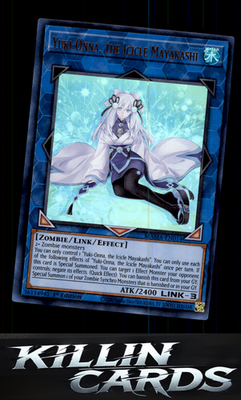 Yuki-Onna, the Icicle Mayakashi MAMA-EN014 YuGiOh Ultra Rare Magnificent Mavens