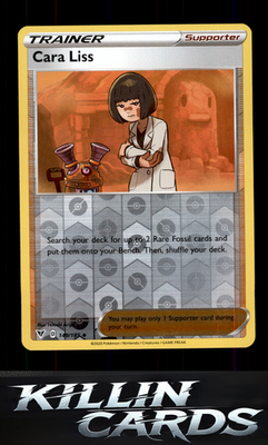 Reverse Holofoil Cara Liss 149/185 Pokemon Uncommon SWSH04: Vivid Voltage Card N
