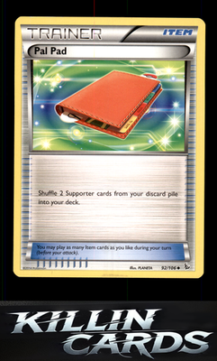 Pal Pad 92/106 Pokemon Uncommon XY - Flashfire Card LP
