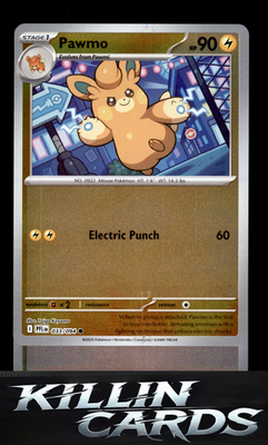 Pawmo 033/094 Pokemon Common ME02: Phantasmal Flames Card NM