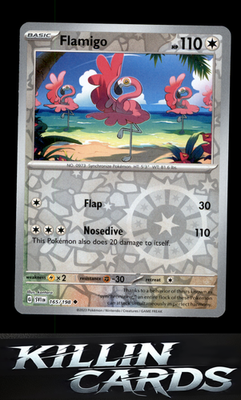 Reverse Holofoil Flamigo 165/198 Pokemon Uncommon SV01: Scarlet & Violet Base Se