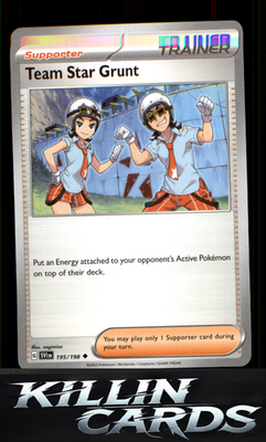 Team Star Grunt - 195/198 195/198 Pokemon Uncommon SV01: Scarlet & Violet Base S