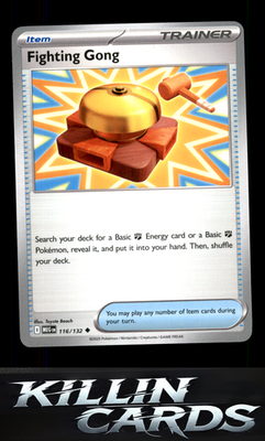 Fighting Gong - 116/132 116/132 Pokemon Uncommon ME01: Mega Evolution Card NM
