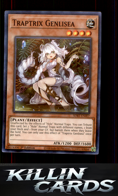 1st Edition Traptrix Genlisea SDBT-EN007 YuGiOh Common Structure Deck: Beware of