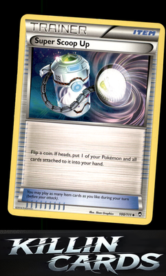 Super Scoop Up 100/111 Pokemon Uncommon XY - Furious Fists Card LP