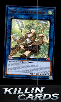 1st Edition Wynn the Wind Charmer, Verdant MGED-EN120 YuGiOh Rare Maximum Gold: