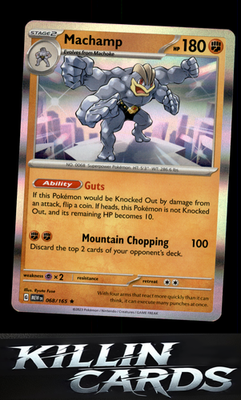 Machamp 068/165 Pokemon Rare SV: Scarlet & Violet 151 Card NM