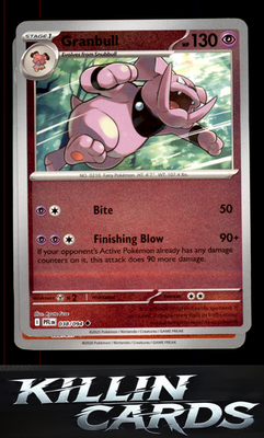 Reverse Holofoil Granbull 038/094 Pokemon Uncommon ME02: Phantasmal Flames Card