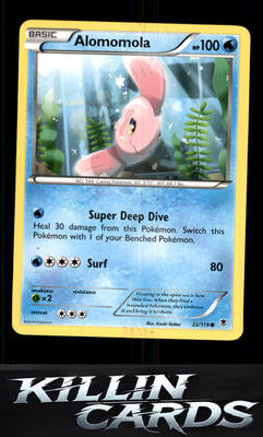 Alomomola 22/119 Pokemon Common XY - Phantom Forces Card LP