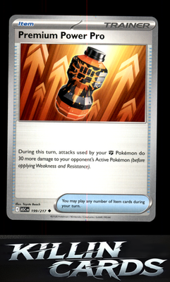 Premium Power Pro 199/217 Pokemon Uncommon ME: Ascended Heroes Card NM
